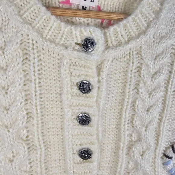 POL Cream Multicolor Knit Sweater - Picture 3 of 13